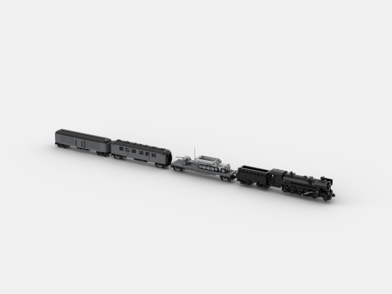 Brick_boss German CARGO Train 2