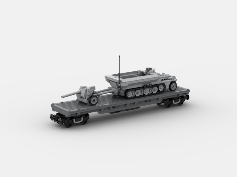 Brick_boss German CARGO Wagon 2