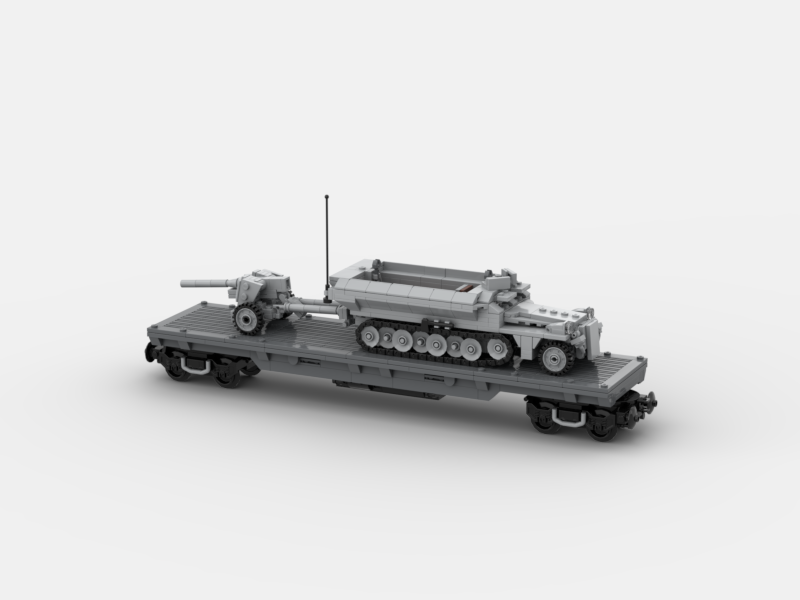 Brick_boss German CARGO Wagon 2