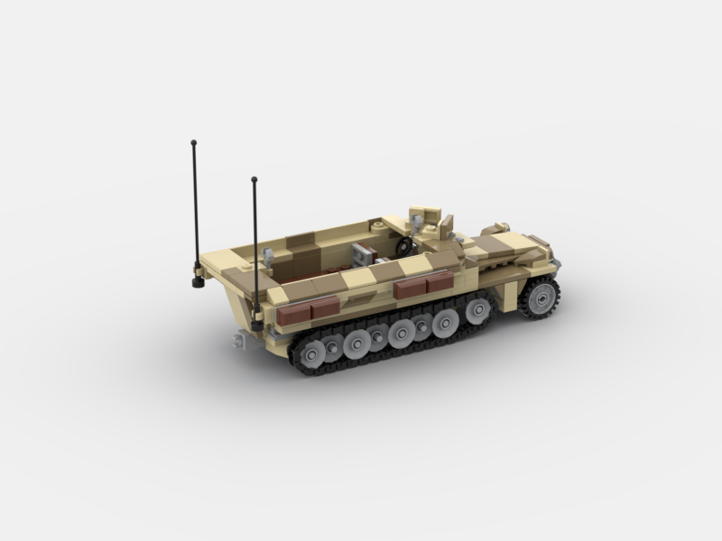 Brick_boss German SDKFZ-251 2