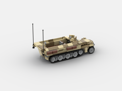 Brick_boss German SDKFZ-251 2