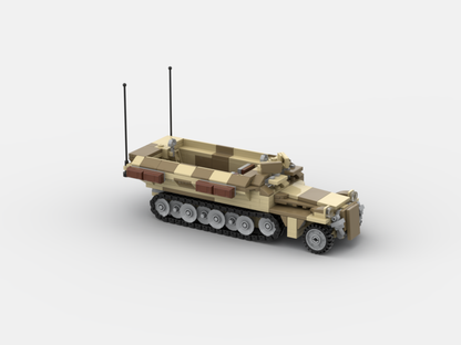 Brick_boss German SDKFZ-251 2