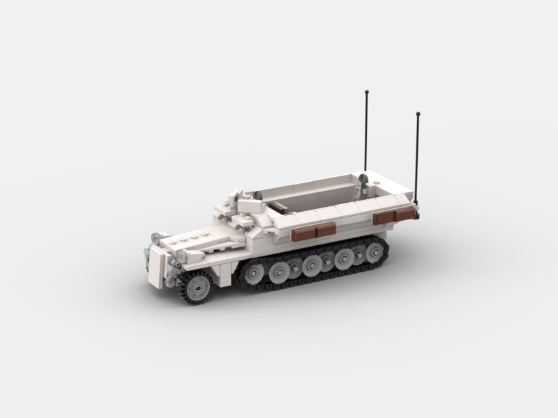 Brick_boss German SDKFZ-251 3