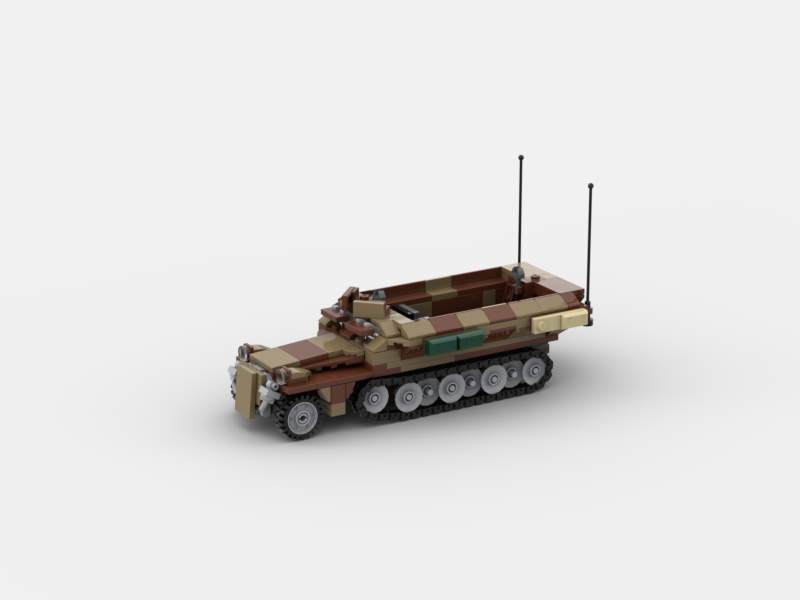 Brick_boss German SDKFZ-251 4