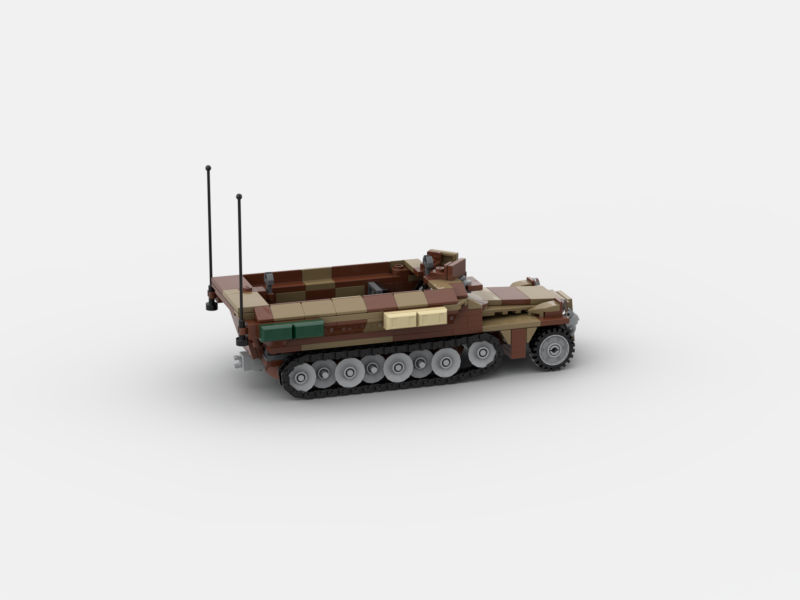 Brick_boss German SDKFZ-251 4