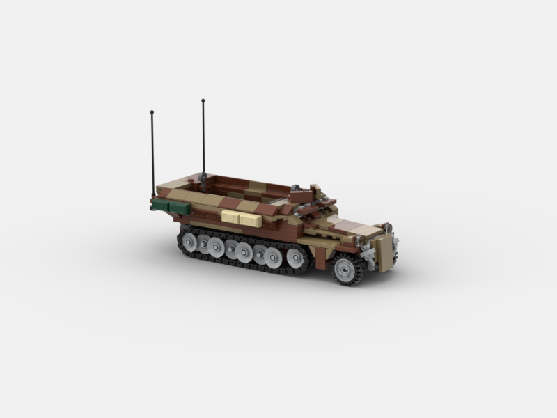 Brick_boss German SDKFZ-251 4