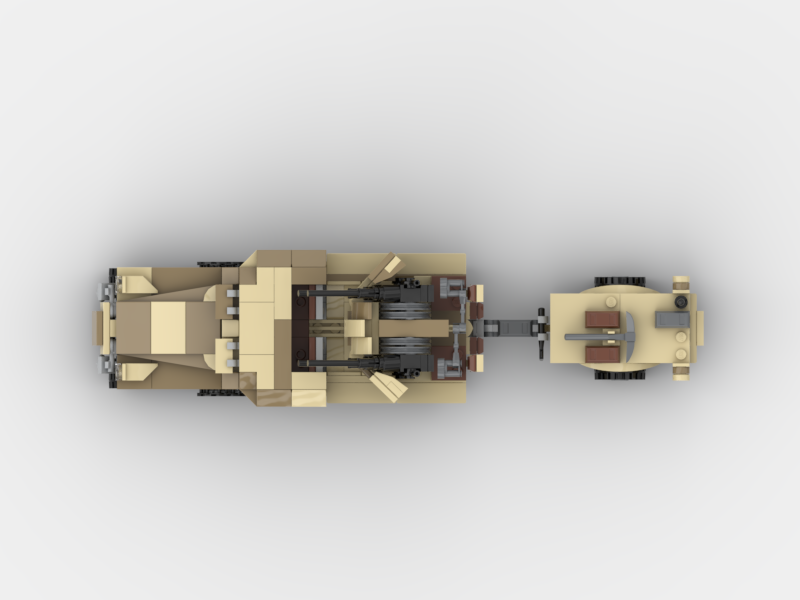 Brick_boss German SDKFZ-251 ANTI-AIRCRAFT 2