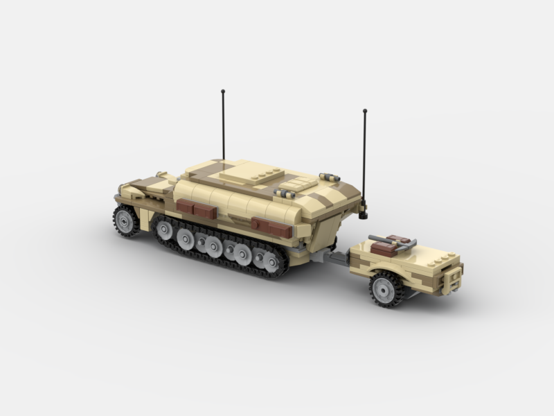 Brick_boss German SDKFZ-251 ARMORED 2