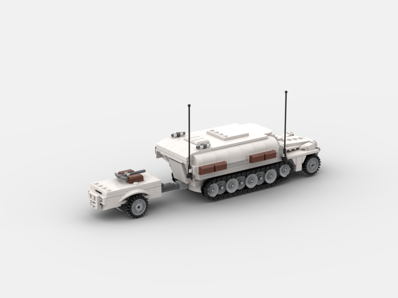 Brick_boss German SDKFZ-251 ARMORED 3