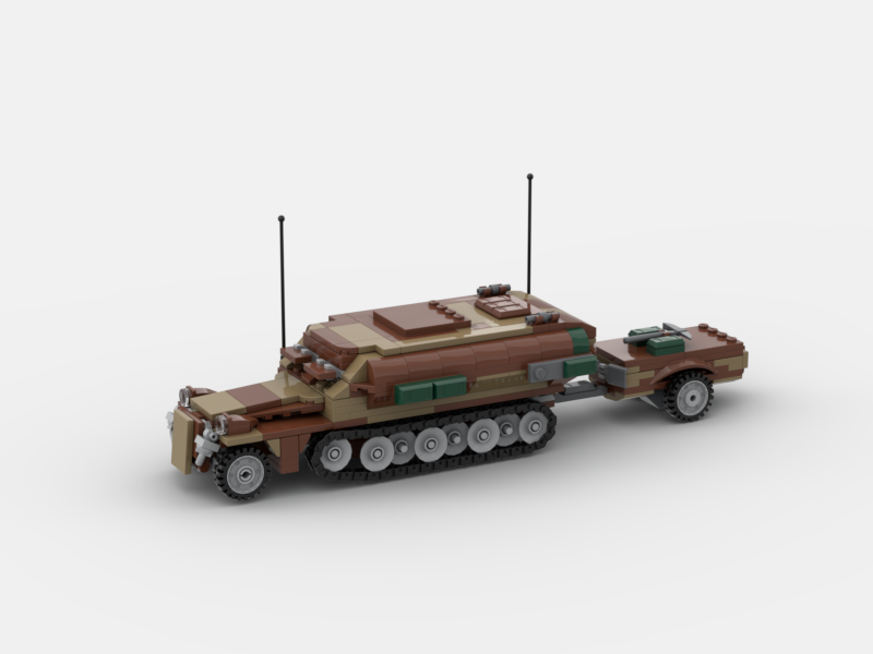 Brick_boss German SDKFZ-251 ARMORED 4