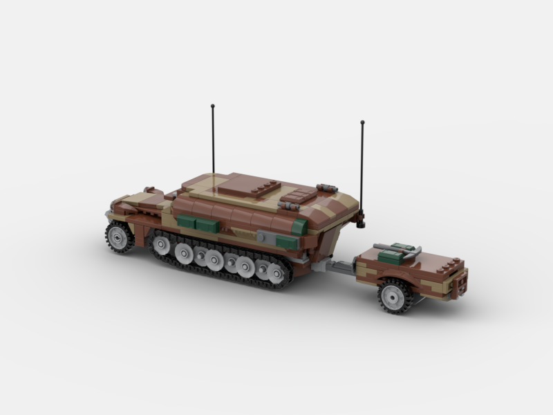 Brick_boss German SDKFZ-251 ARMORED 4