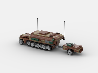 Brick_boss German SDKFZ-251 ARMORED 4
