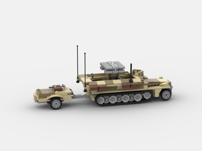 Brick_boss German SDKFZ-251 ARTILLERY 10