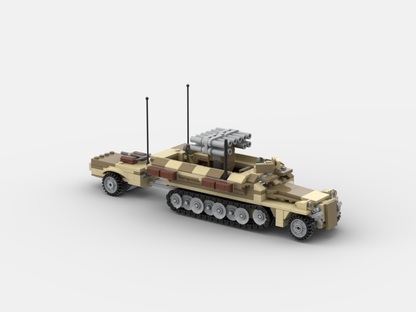 Brick_boss German SDKFZ-251 ARTILLERY 10