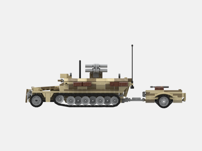 Brick_boss German SDKFZ-251 ARTILLERY 10