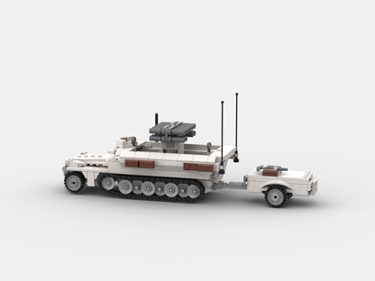 Brick_boss German SDKFZ-251 ARTILLERY 11