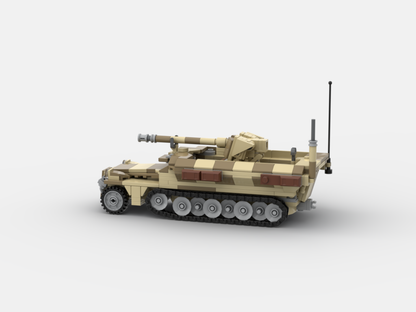 Brick_boss German SDKFZ-251 ARTILLERY 6