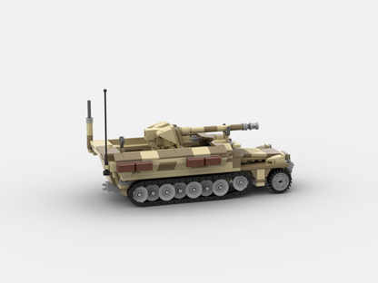 Brick_boss German SDKFZ-251 ARTILLERY 6