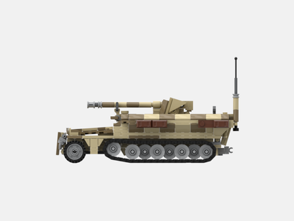 Brick_boss German SDKFZ-251 ARTILLERY 6