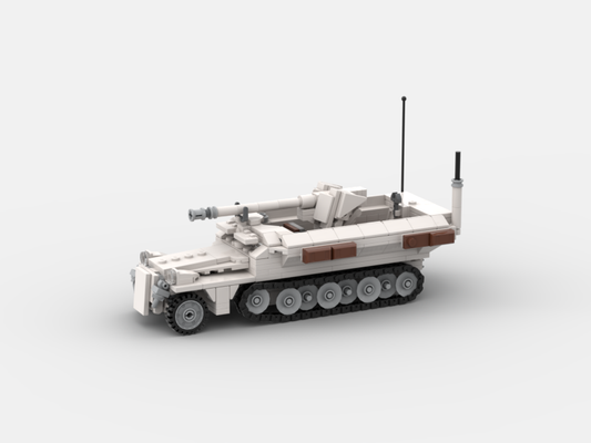 Brick_boss German SDKFZ-251 ARTILLERY 7