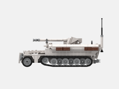 Brick_boss German SDKFZ-251 ARTILLERY 7