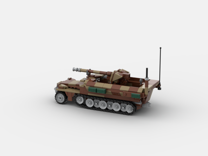Brick_boss German SDKFZ-251 ARTILLERY 8