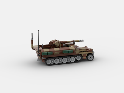 Brick_boss German SDKFZ-251 ARTILLERY 8
