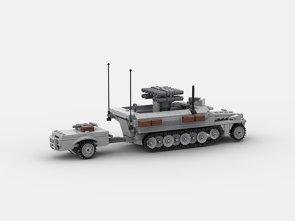 Brick_boss German SDKFZ-251 ARTILLERY 9