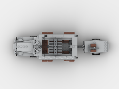 Brick_boss German SDKFZ-251 ARTILLERY 9