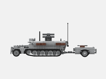 Brick_boss German SDKFZ-251 ARTILLERY 9