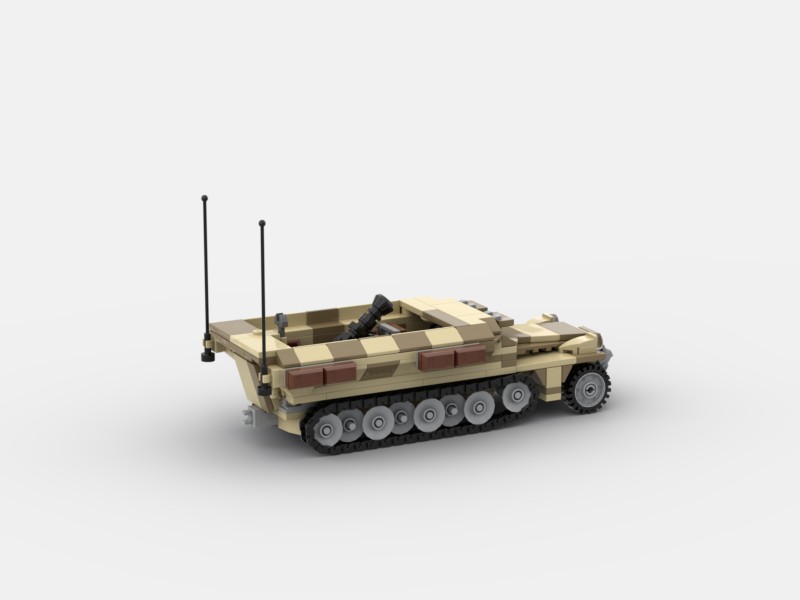 Brick_boss German SDKFZ-251 MORTAR 2