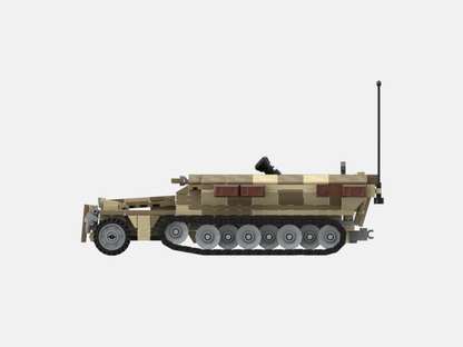 Brick_boss German SDKFZ-251 MORTAR 2