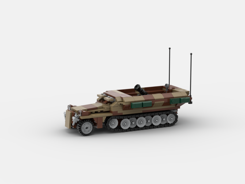 Brick_boss German SDKFZ-251 MORTAR 4