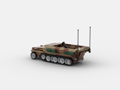 Brick_boss German SDKFZ-251 MORTAR 4
