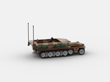 Brick_boss German SDKFZ-251 MORTAR 4