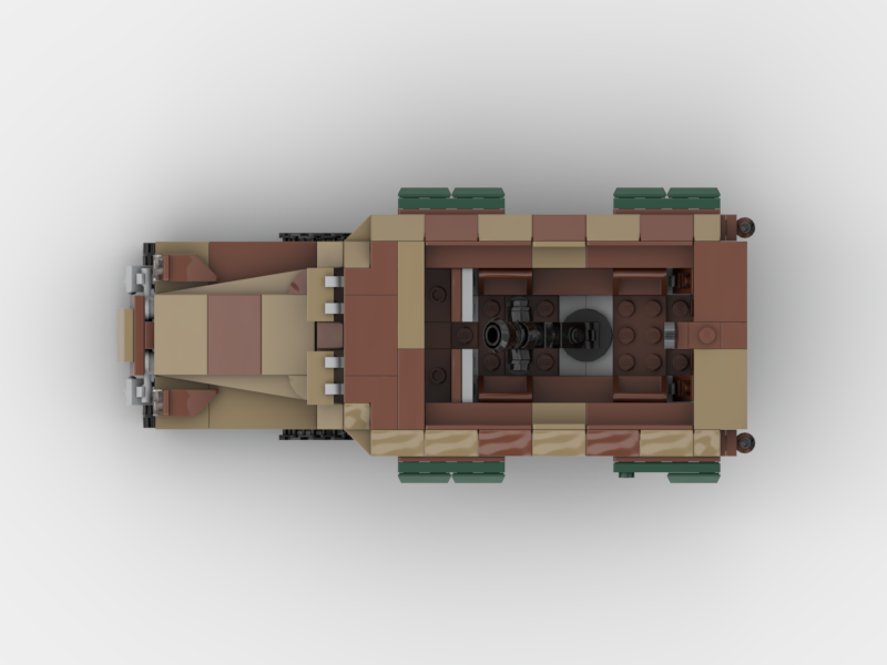Brick_boss German SDKFZ-251 MORTAR 4