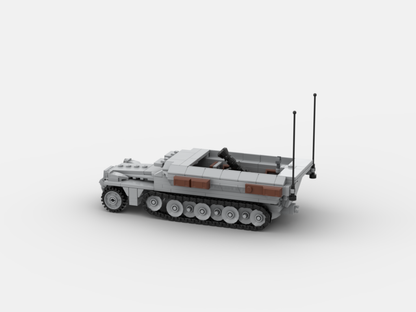 Brick_boss German SDKFZ-251 MORTAR