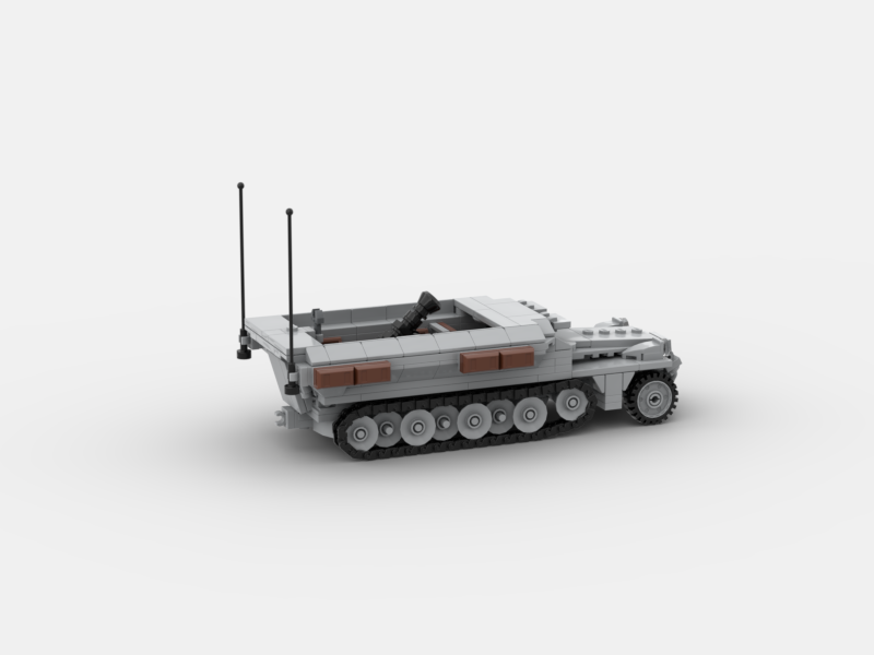 Brick_boss German SDKFZ-251 MORTAR