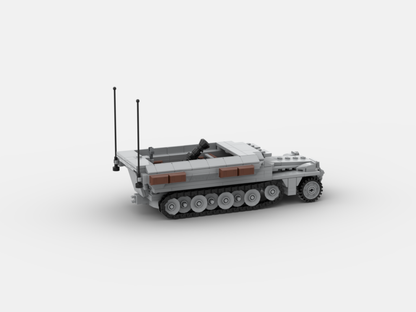 Brick_boss German SDKFZ-251 MORTAR