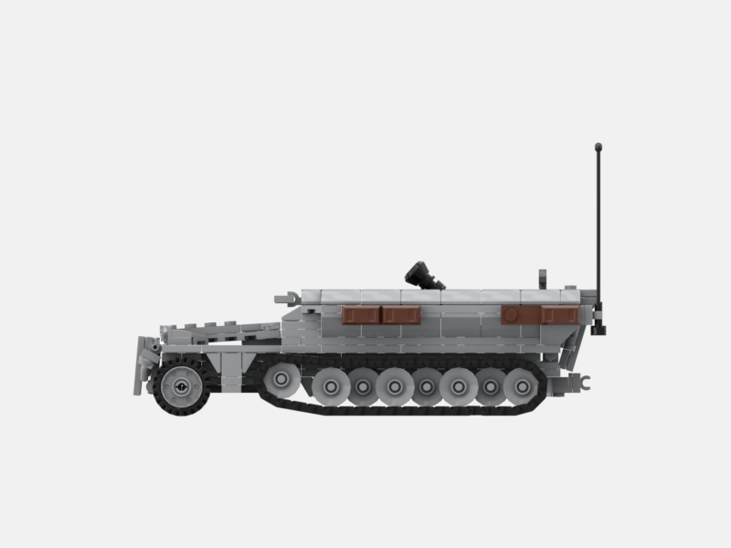 Brick_boss German SDKFZ-251 MORTAR