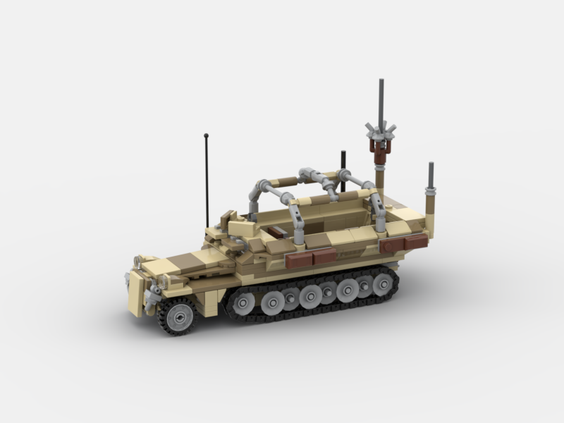 Brick_boss German SDKFZ-251 RADIO 2