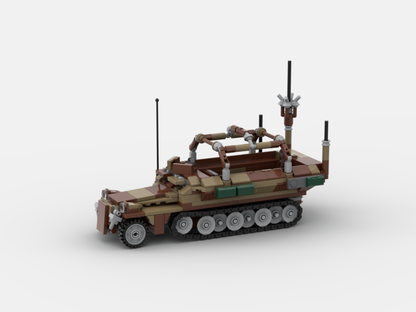 Brick_boss German SDKFZ-251 RADIO 4