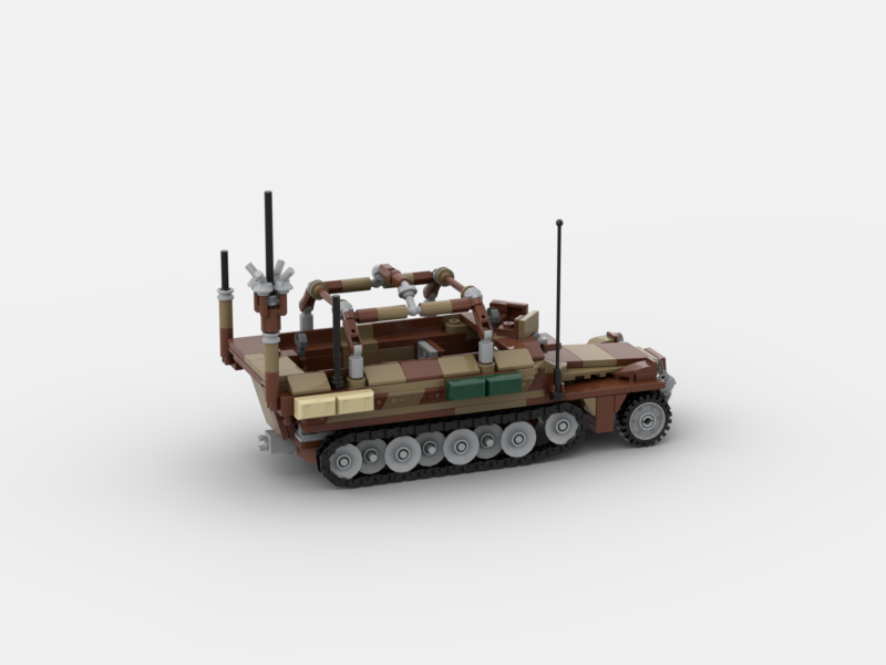 Brick_boss German SDKFZ-251 RADIO 4