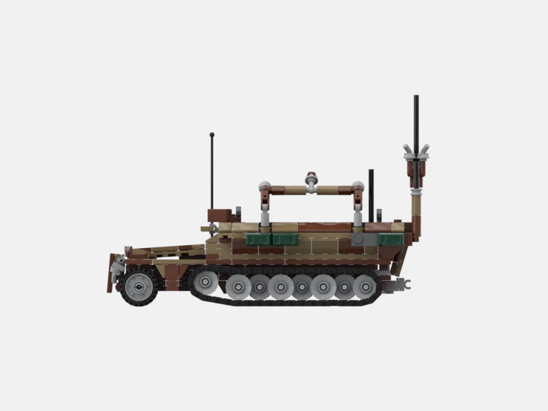 Brick_boss German SDKFZ-251 RADIO 4
