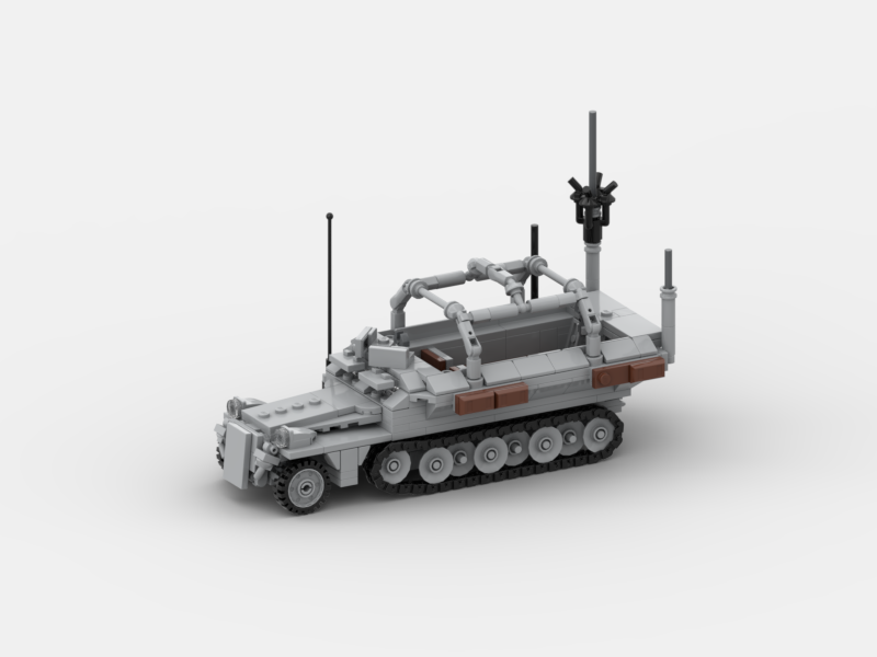 Brick_boss German SDKFZ-251 RADIO