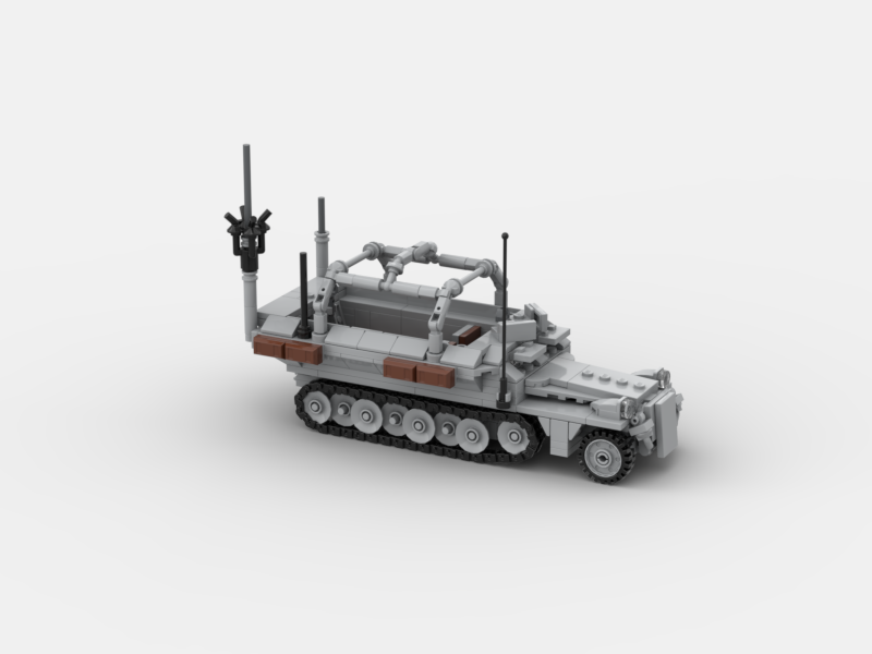 Brick_boss German SDKFZ-251 RADIO
