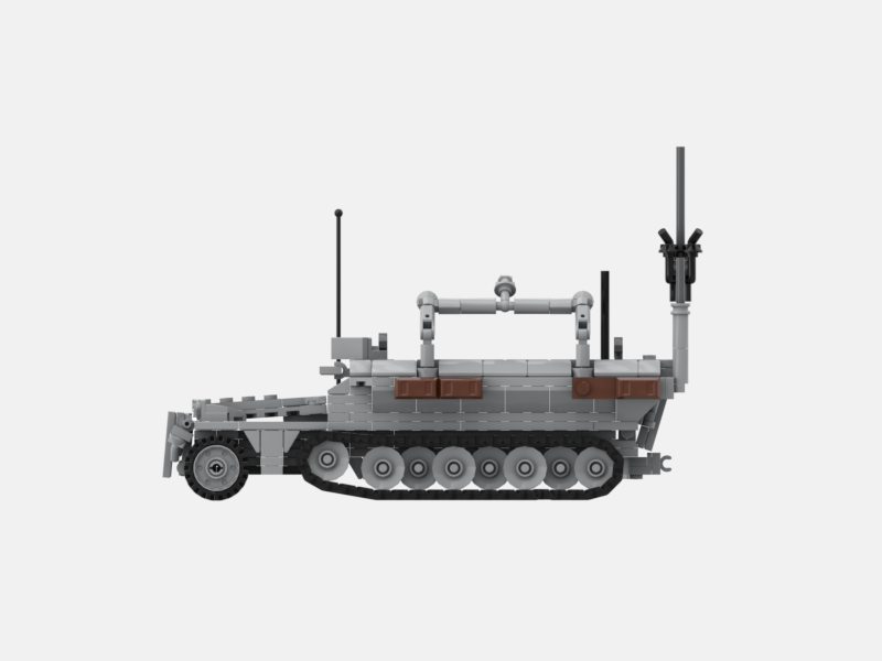 Brick_boss German SDKFZ-251 RADIO