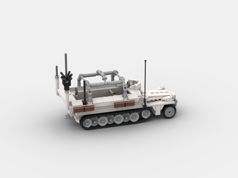 Brick_boss German SDKFZ-251 RADIO 3