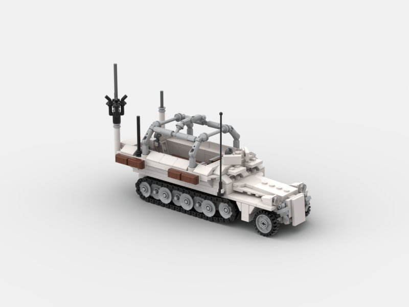 Brick_boss German SDKFZ-251 RADIO 3