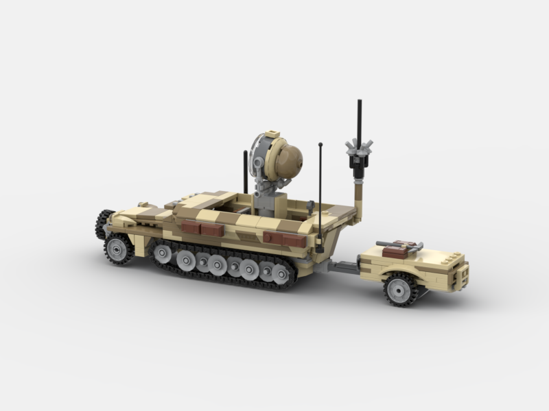 Brick_boss German SDKFZ-251 SPOTLIGHT 2